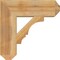 Ekena Millwork Balboa Craftsman Rough Sawn Bracket, Western Red Cedar, 6"W x 22"D x 22"H BKT06X22X22BOA04RWR - alternate 4